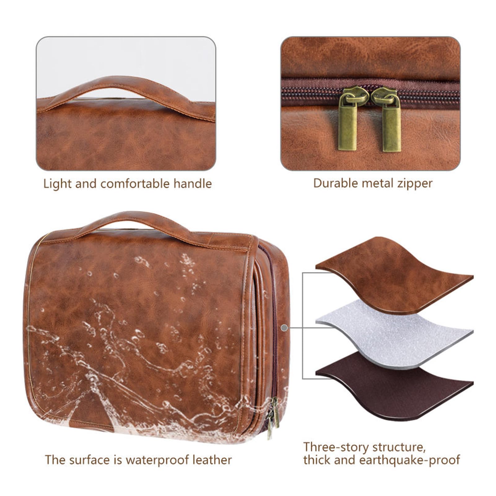 Neceser Colgante Bolsa Organizadora Maquillaje para Viajes