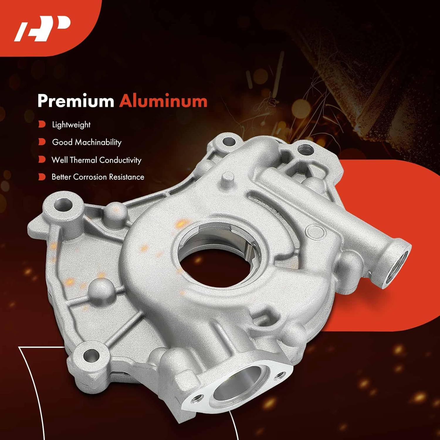 A-Premium Engine Oil Pump Compatible with Ford F-150 F150 2015-2017 & Ford Mustang 2011-2017, DOHC