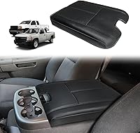 Vista 50 de Muslogy Funda para reposabrazos de consola central apta para Chevy Silverado/Tahoe y GMC Sierra/Yukon 2007-2013, cómoda almohadilla