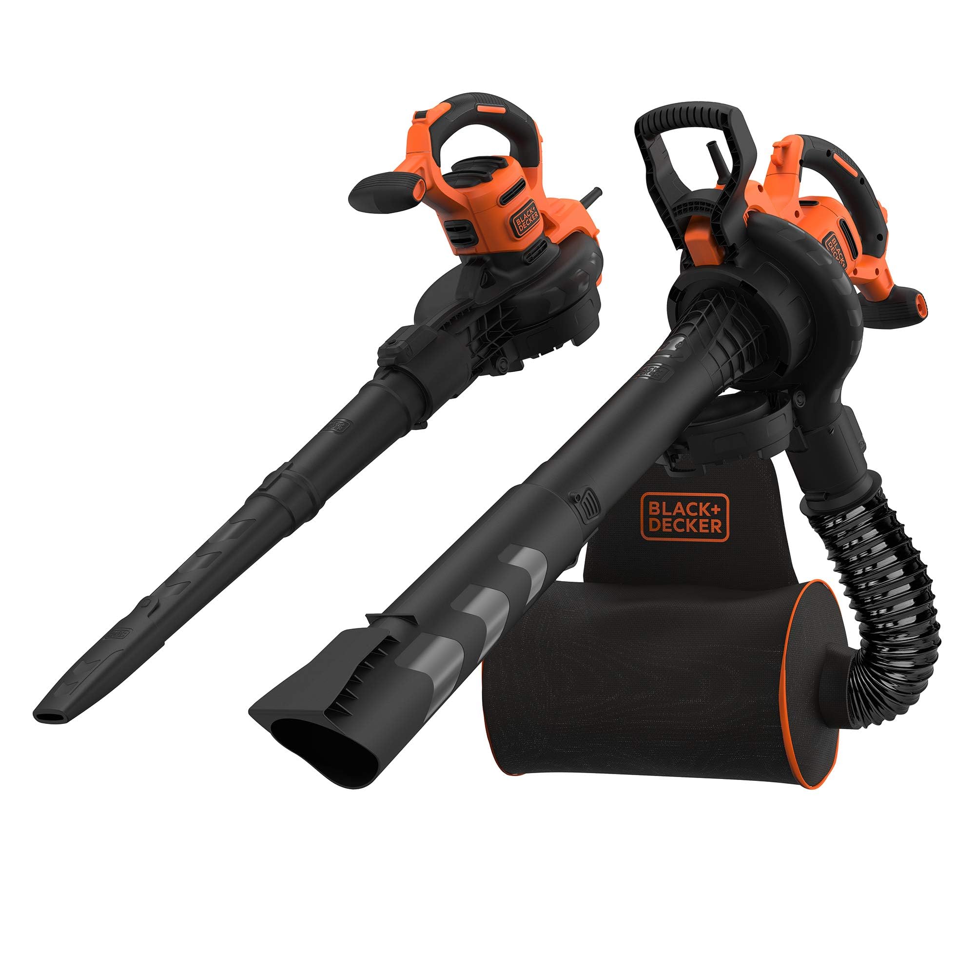 BLACK+DECKER BEBLV300-GB 3000W 3-in-1 Compact Blower Vacuum with Backpack, 72 L Collection Capacity, Blowing Speed 404 km/h, Orange & Black (B07MY66F7W) Amazon Price History, Amazon Price Tracker