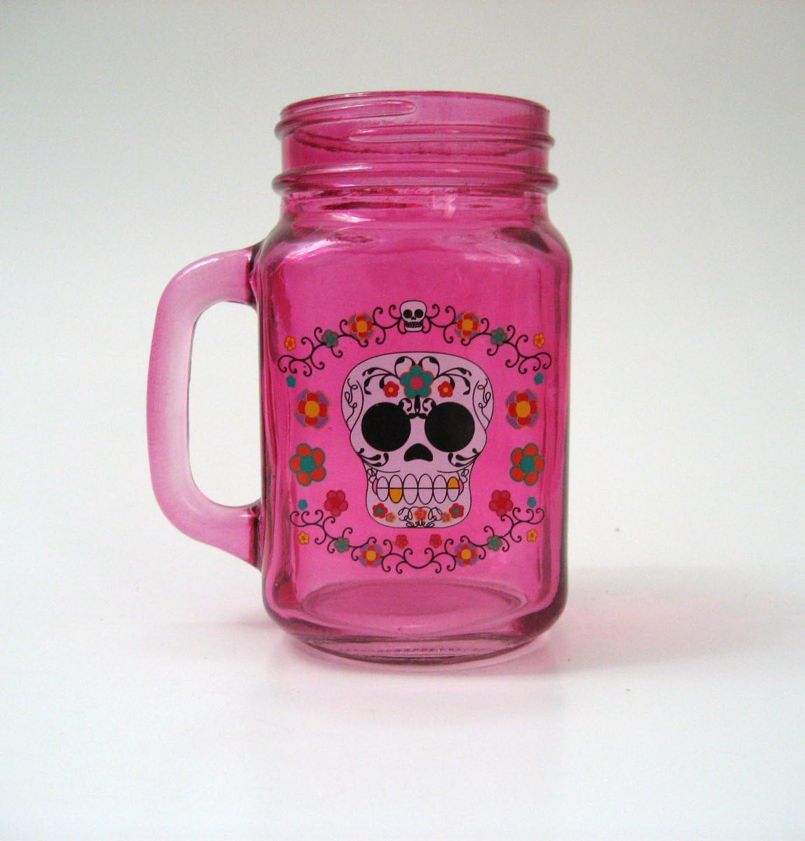 Mason Jar Mug (Magenta)