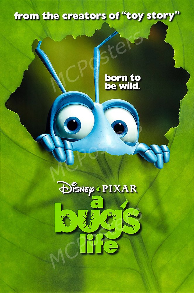 Amazon.co.jp: MCPosters MCP186 ディズニー バグズライフ 光沢仕上げ