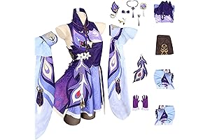 Keqing Extremely Detailed Modern Chinese Style Dress In Game Cosplay Costume
