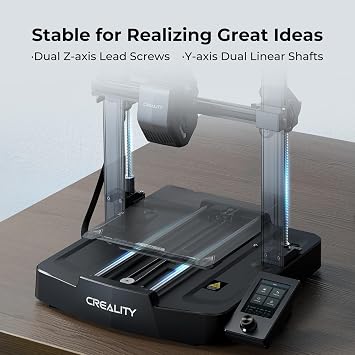 Creality Ender 3 V3 SE 3D Printer, 250mm/s Faster Print Speed CR Touch Auto Leveling Sprite Direct Extruder Dual Z-Axis Auto Filament Loading Ender 3 Upgrade 3D Printer Print Size 8.66x8.66x9.84 inch