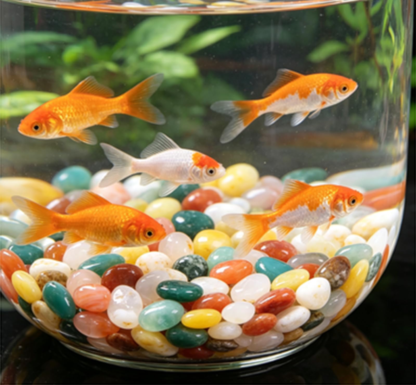 ,E,5000g,Polierte, Getrommelte Natursteine ​​(2 Kg / 5 Kg) – Bunte Kieselsteine ​​Für Gartendekoration, Aquarien, Vasenfüllungen, DIY-Projekte, Kunstharz-Kunst & Tischdekoration