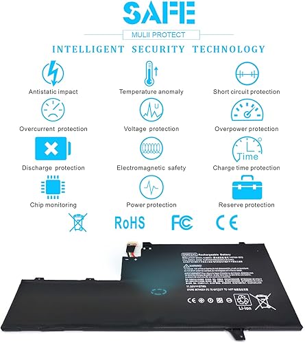 Miniatura 6 de 57Wh OM03XL 863280-855 - Batería para portátil HP EliteBook X360 1030 G2 Notebook HSTNN-IB7O 863167-1B1 863167-171 HSN-I04C OM03057XL OMO3XL 0M03XL