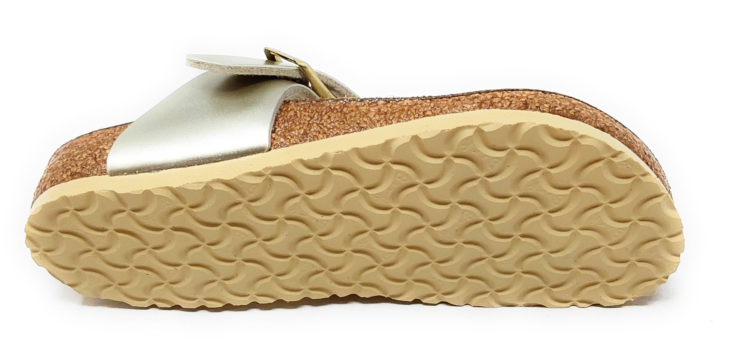 Birkenstock Gizeh Infradito 1015593 oro (Electric Metallic Gold),EVA Sughero e Pelle,Made in Germany