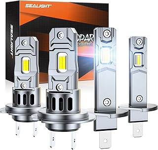 SEALIGHT H1 H7 Fog Bulbs Combo, 2025 Upgraded 100,000LM F...