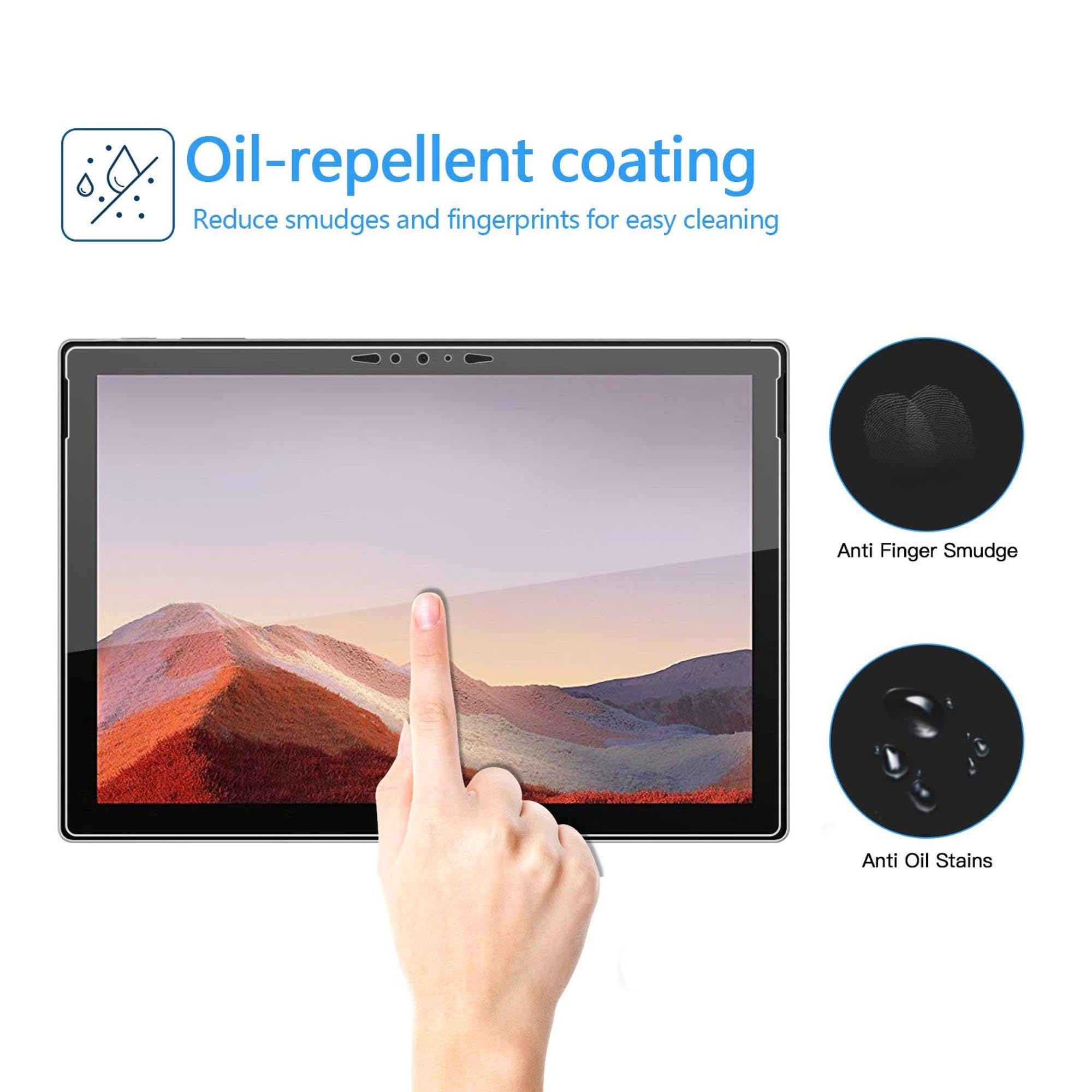 Amazon.co.jp: 【2枚入り】MEGOO Microsoft Surface Pro 7 Plus