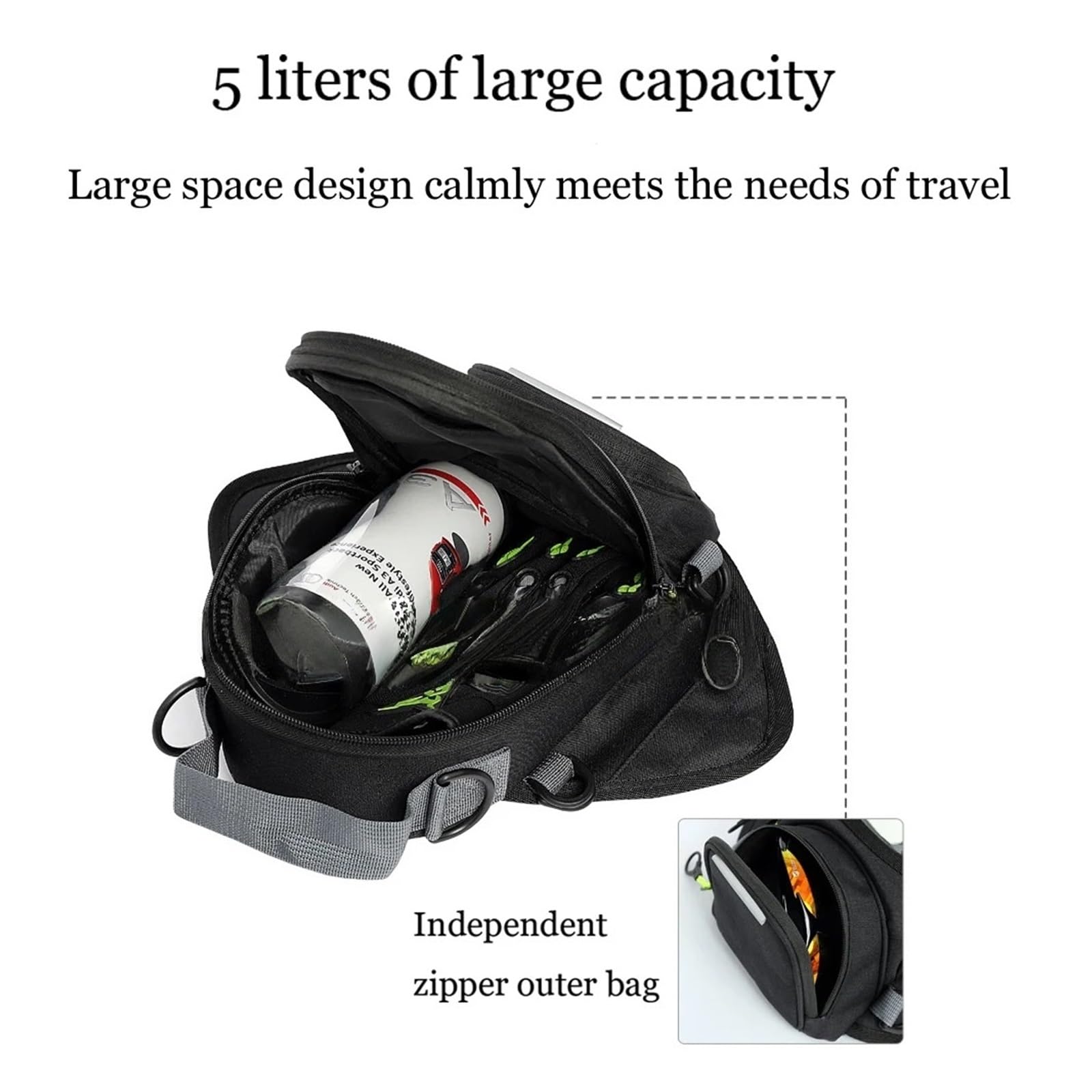 Borsa Moto Sicurezza Per XL750 TRANSALP 750 Borsa Magnetica Per Moto Da Viaggio Serbatoio Grande Schermo