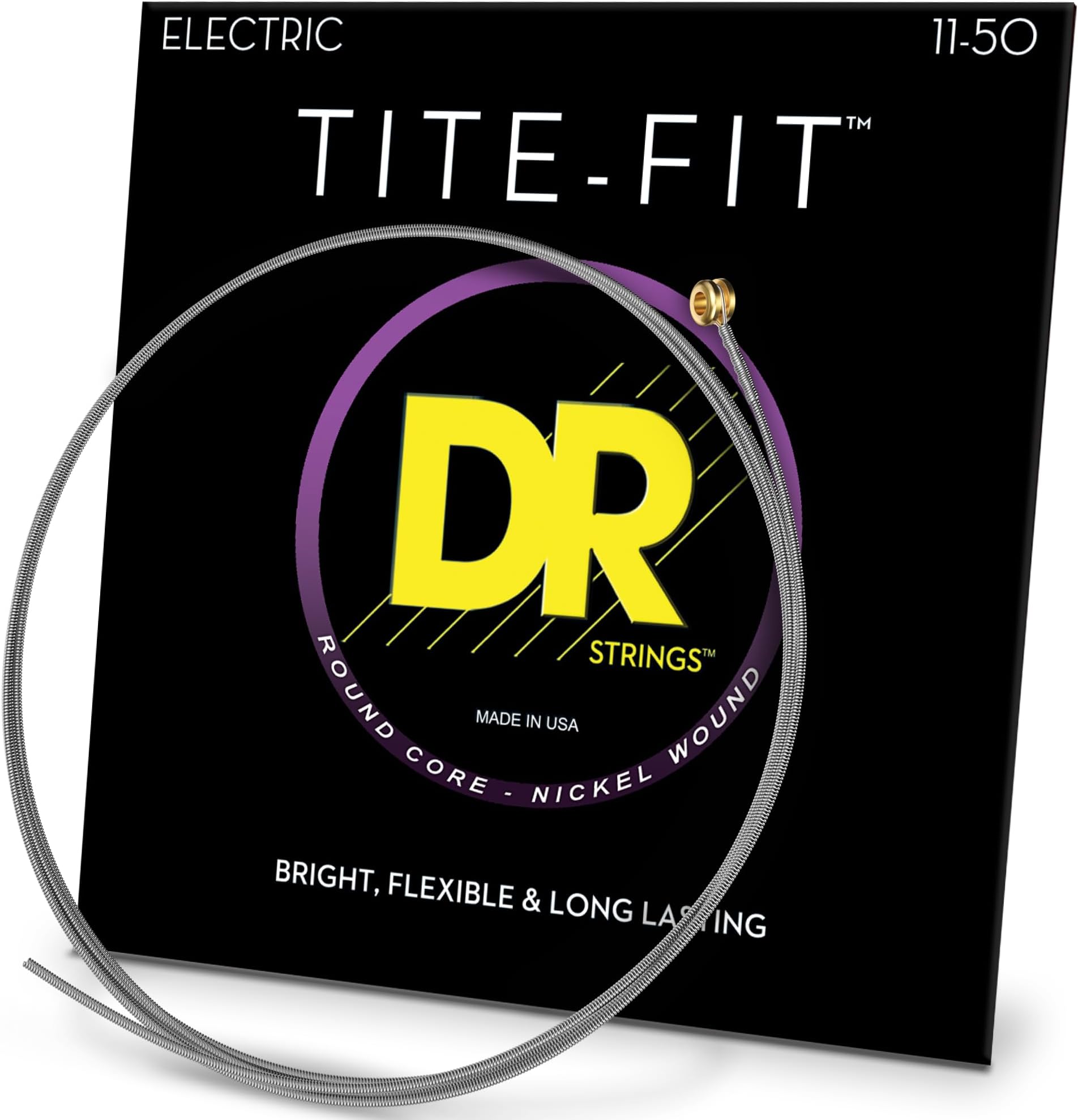 - DR Strings Tite Fit Electric Round Core 11-50