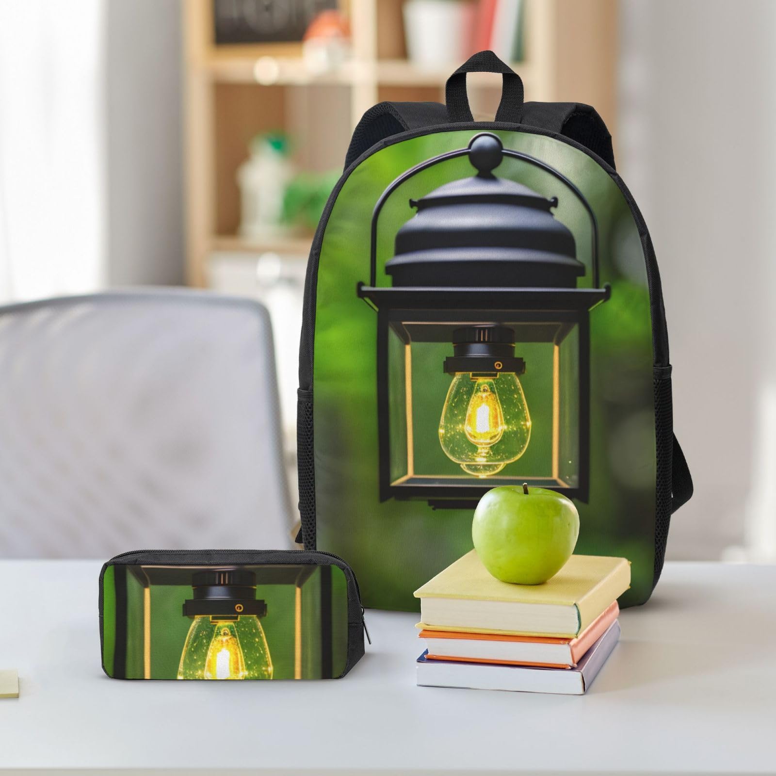 Firefly e Lanterna, zaino con portapranzo, leggero, per campeggio, escursioni