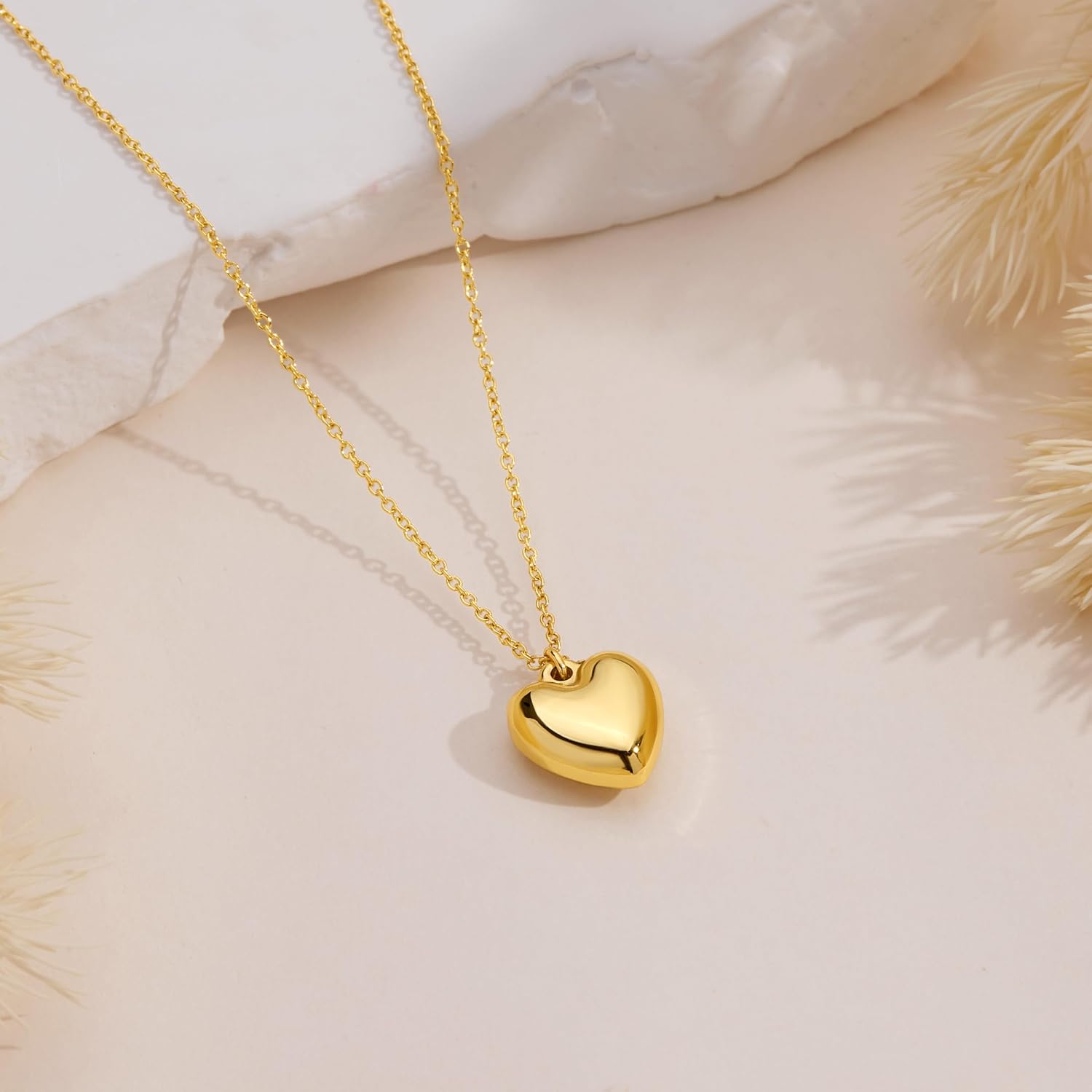 Dainty Gold Bow Necklace for Women/Girls, Small Cute 14K Gold Plated Snowflake Ankh Star Safety Pin Butterfly Heart Baseball Seashell Flower Trendy Pendant Necklace, Simple Non Tarnish Adjustable Chain Everyday Choker Necklaces for Teen Girls Jewelry Gift - Image 3