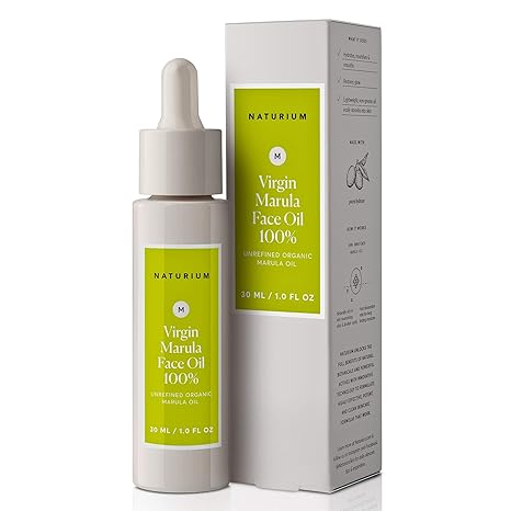 Naturium 100% Virgin Marula Face Oil Concentrated, 100% virg