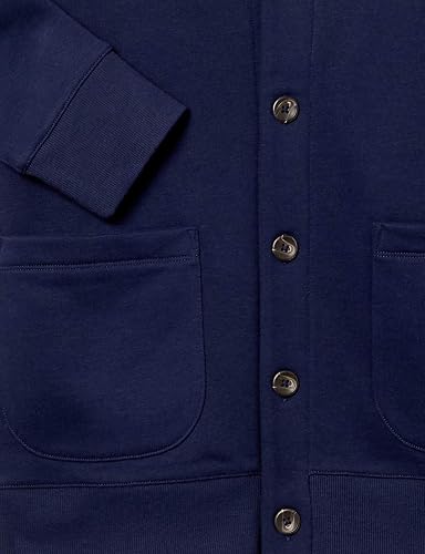 Amazon Essentials Men's Long-Sleeve Cardigan With Shawl Collar, Navy, XL - 9