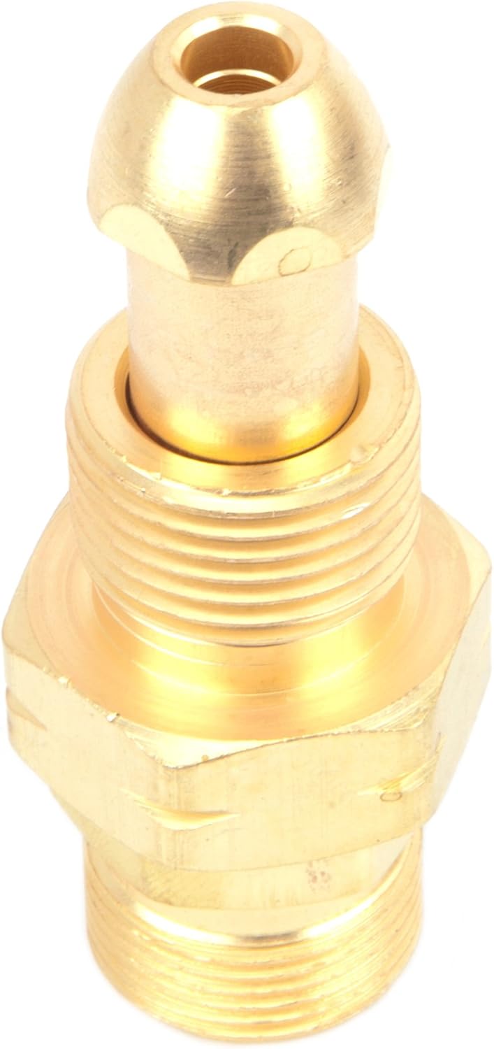 Forney 87806 Acetylene Regulator Adaptor, CGA 510 to CGA 520, Number 4