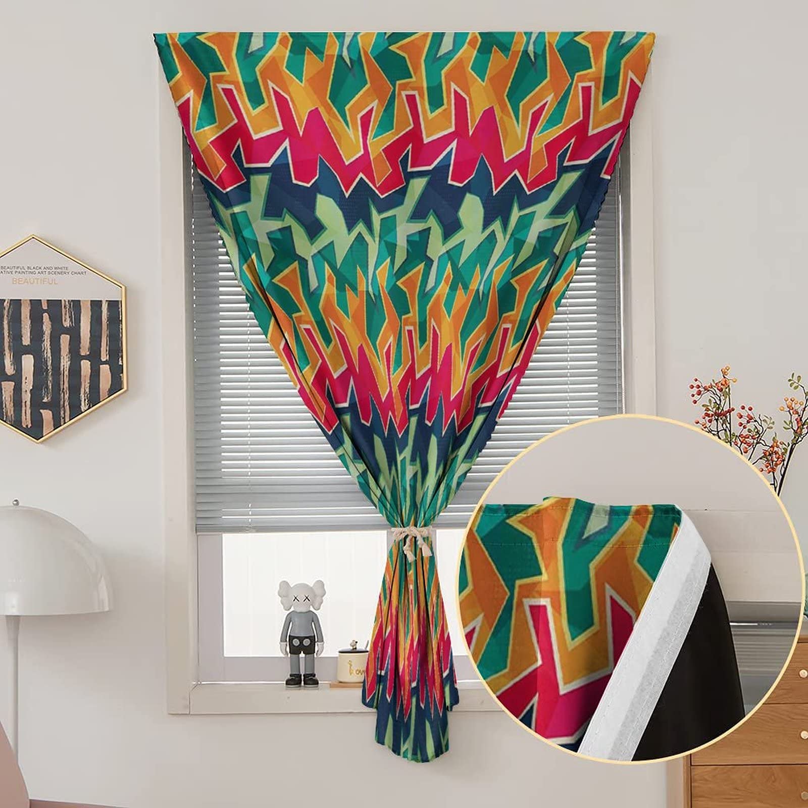 Easy Install Magnetic MINI Blinds for Window on Steel Door 25