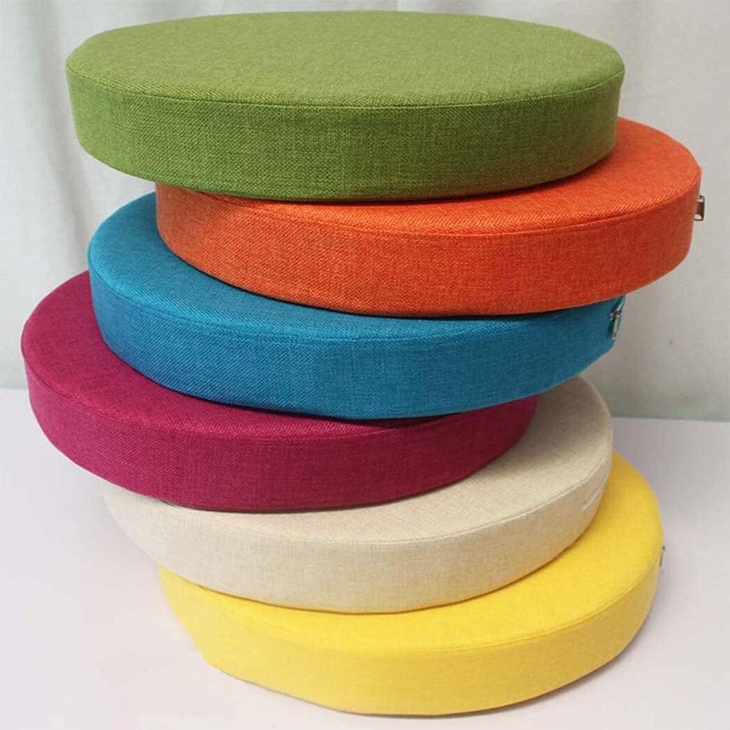 Galette De Chaise Exterieur X2,Coussin De Chaise Epais 40x40,Coussin pour Salon De Jardin,Double