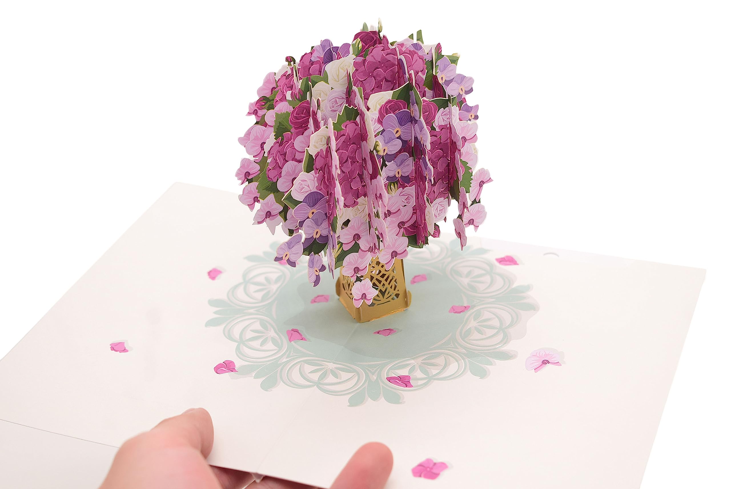 Carte De Vœux Pop-up 3D Pour Maman, Papa, Fête Des Mères, Anniversaire