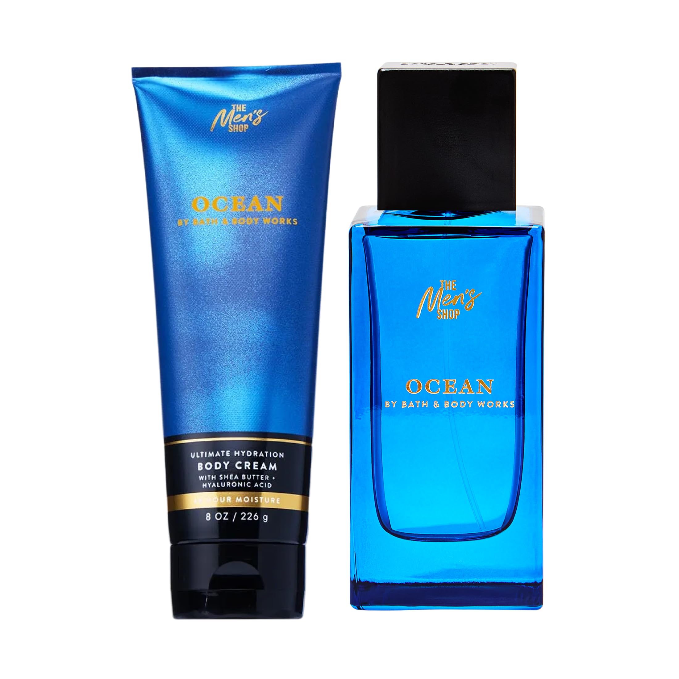 Bath & Body Works Cologne and Hydrating Body Cream Set for Men
