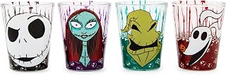 Disney The Nightmare Before Christmas Characters 2-Ounce Mini Shot Glasses, Set of 4 | Home Bar Drinkware