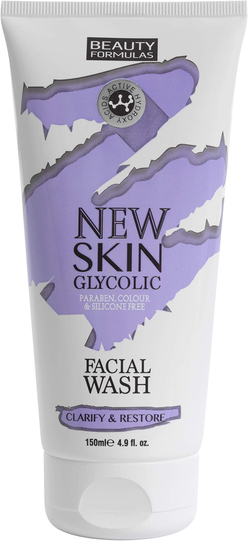 Beauty Formulas New Skin Glycolic Facial Wash