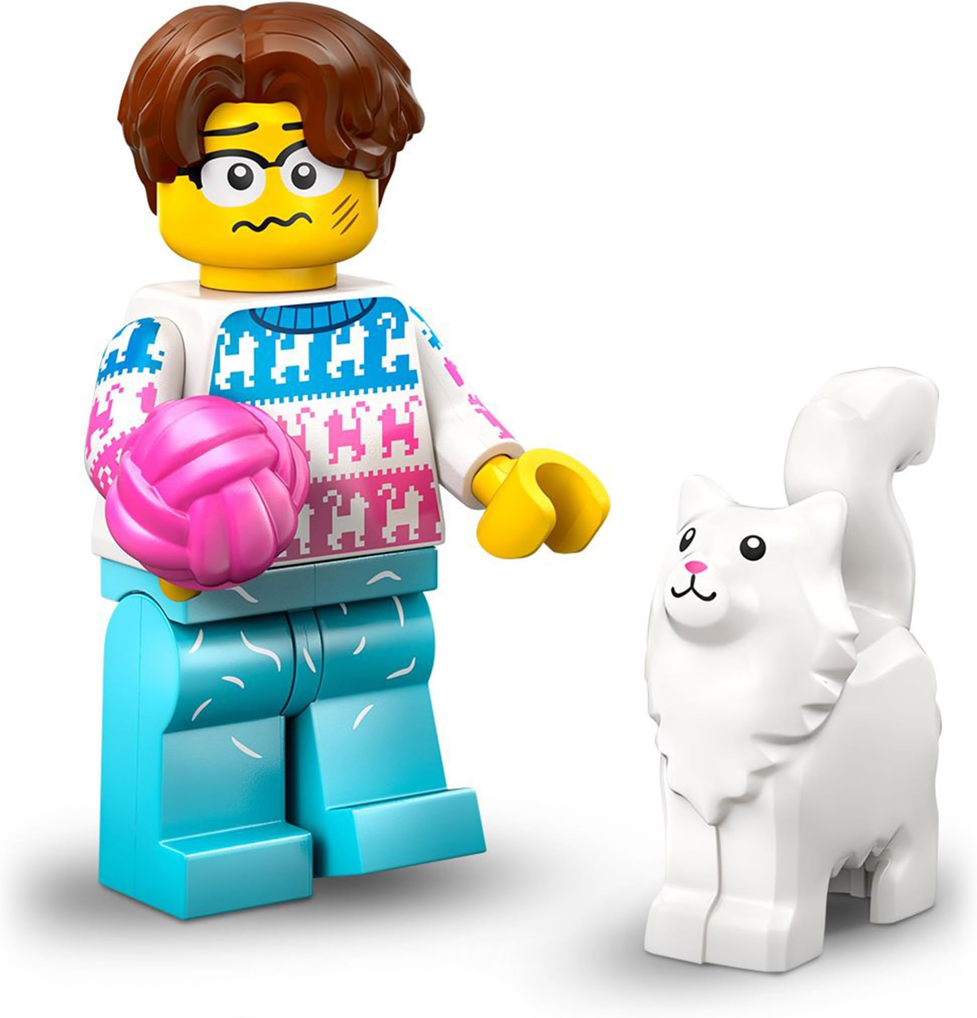 Lego Mini Figures Series 27: Cat Lover (Cat Lover), Set, Individually To Collect (Lego 71048) - Novelties 2025