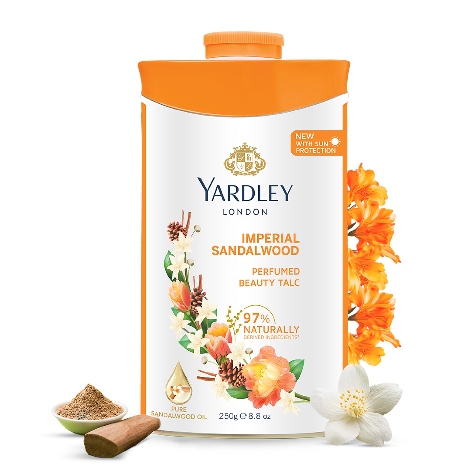 Yardley London Imperial Sandalwood Talc for Women