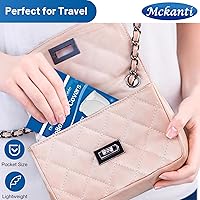 Vista 3 de Mckanti Fundas Desechables para Asiento de Inodoro - Paquete de 120 Fundas de Papel Desechables XL para Asiento de Inodoro para Adultos y Niños