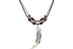 Summer Shark Teeth Necklace for Men and Women
