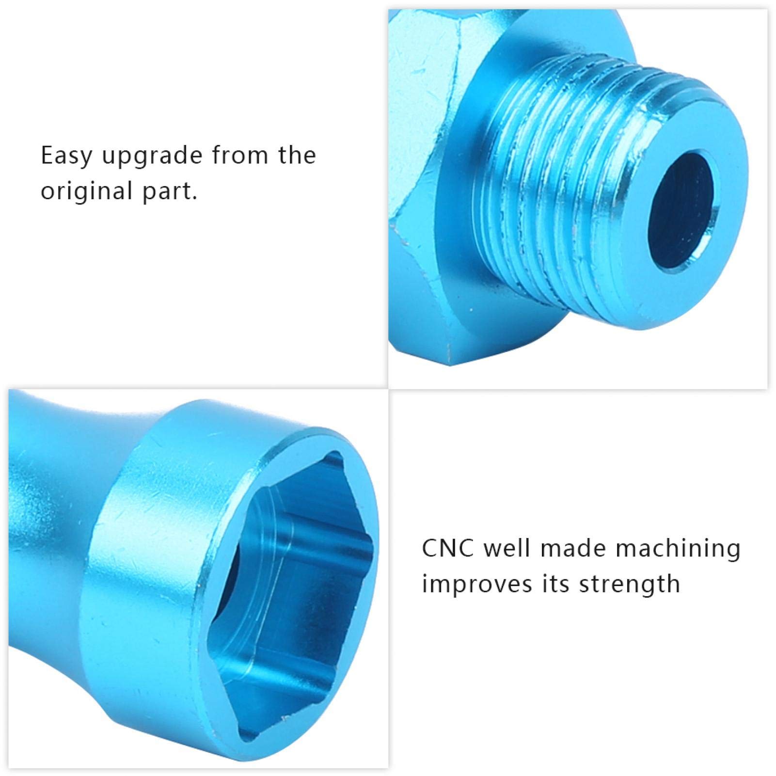 Drfeify RC-Radnabenadapter – 12-teiliges Set Aus Aluminium, 12mm & 17mm Für 1/10 & 1/8 Modellautos
