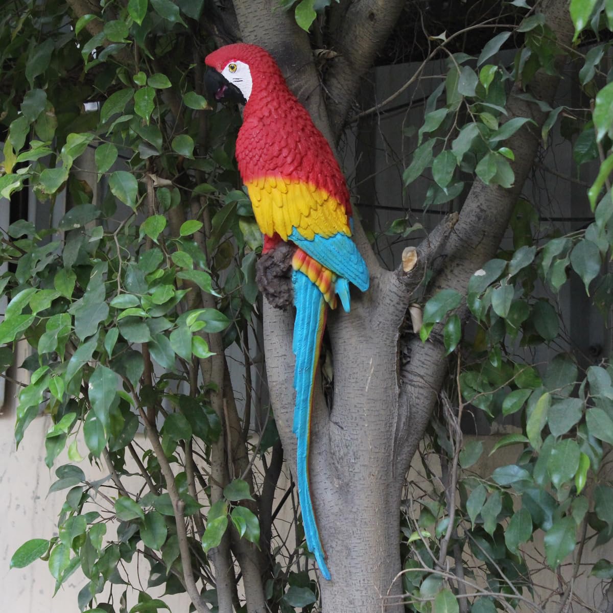 Wonderland Red Parrot - Big Size to be Put on Wall, Home Decor, Garden Decor, Home Decoration, Parrots, Bird Decor, Balcony Decoration, Gift (B0D5V72478) Amazon Price History, Amazon Price Tracker