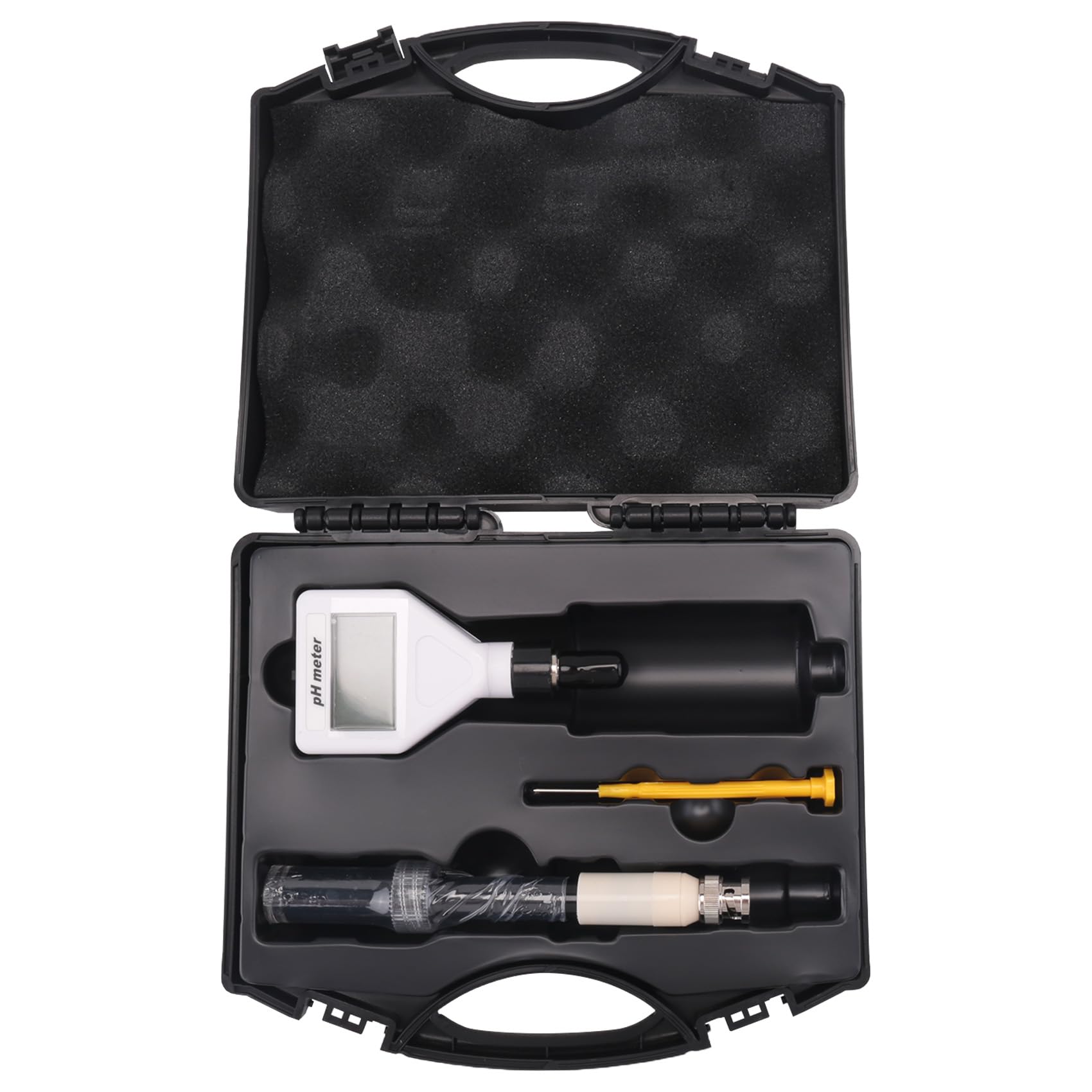 Vjsujehgy White Ph-98211 Digital Multipurpose Ph Meter Acidity Meter Ph Tester Soil Meter Tester With Backlight