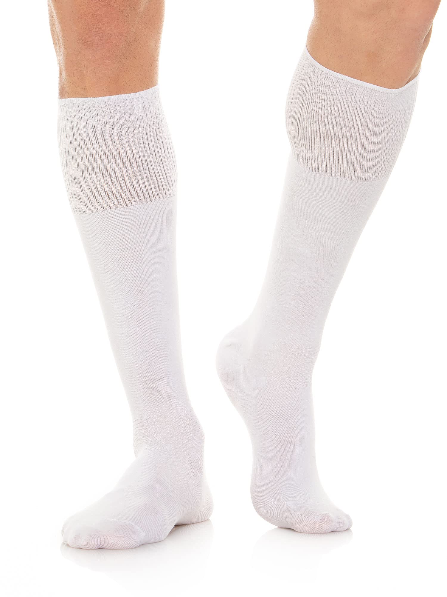 Relaxsan 560L Socken für Diabetiker Herren und Damen, Kniestrümpfe ohne Naht, ohne Gummi, Baumwolle und Crabyon