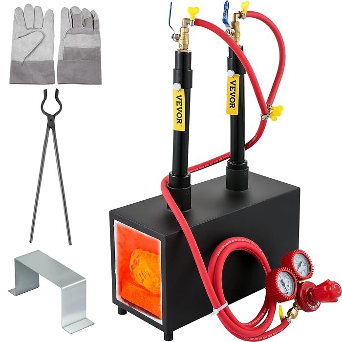 Buy VEVOR Propane Knife Farrier Furnace with Dual Burners