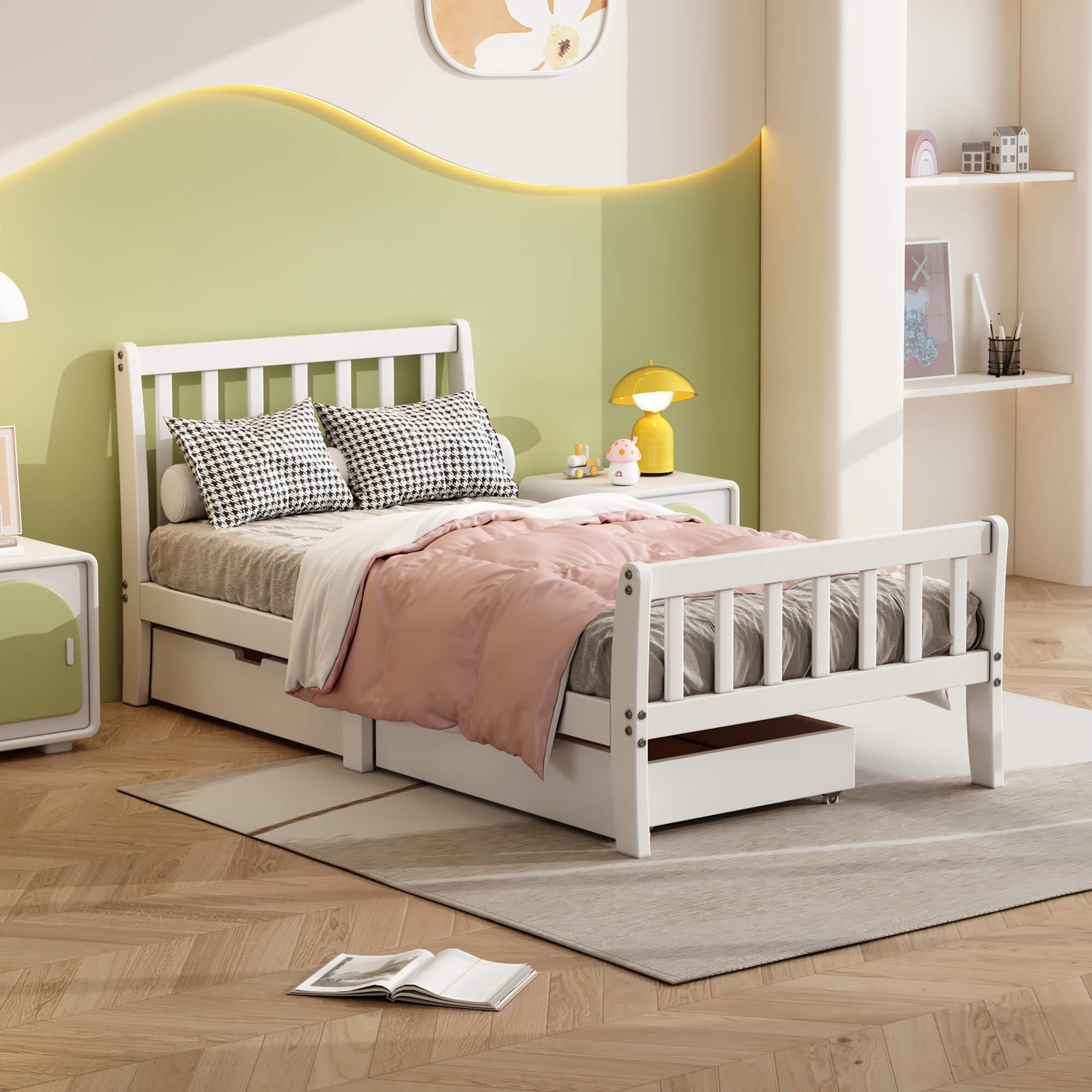 Casetta Per Bambini Letto Bambini 90x200 Cm A Forma Di Casetta