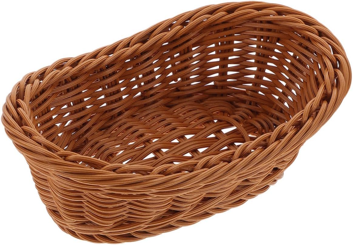 Reusable Plastic Snack and Fruit Basket Versatile Household Container for Chips Fried Foods and Vegetables Space-saving Design for Kitchen and Dining Use