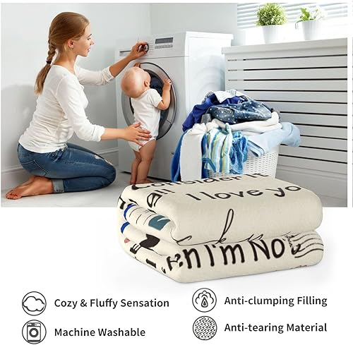 Miniatura 6 de Mantas personalizadas con nombres para mamá abuela, regalos de cumpleaños para mamá, manta personalizada para mamá, regalos de hija e hijo, grandes