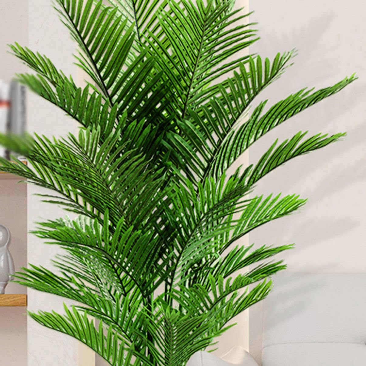 Amazon｜HGJH 観葉植物 リアル 常緑樹 ヤシ 大型 大きい フェイク