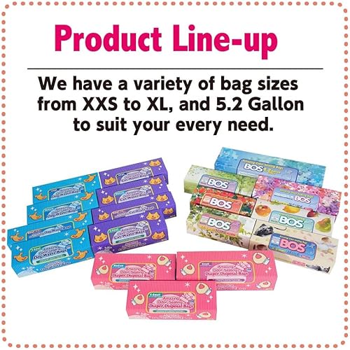 Miniatura 5 de BOS Increíbles bolsas desechables con sellado de olores para pañales, residuos de mascotas o cualquier producto sanitario, duraderas y sin perfume