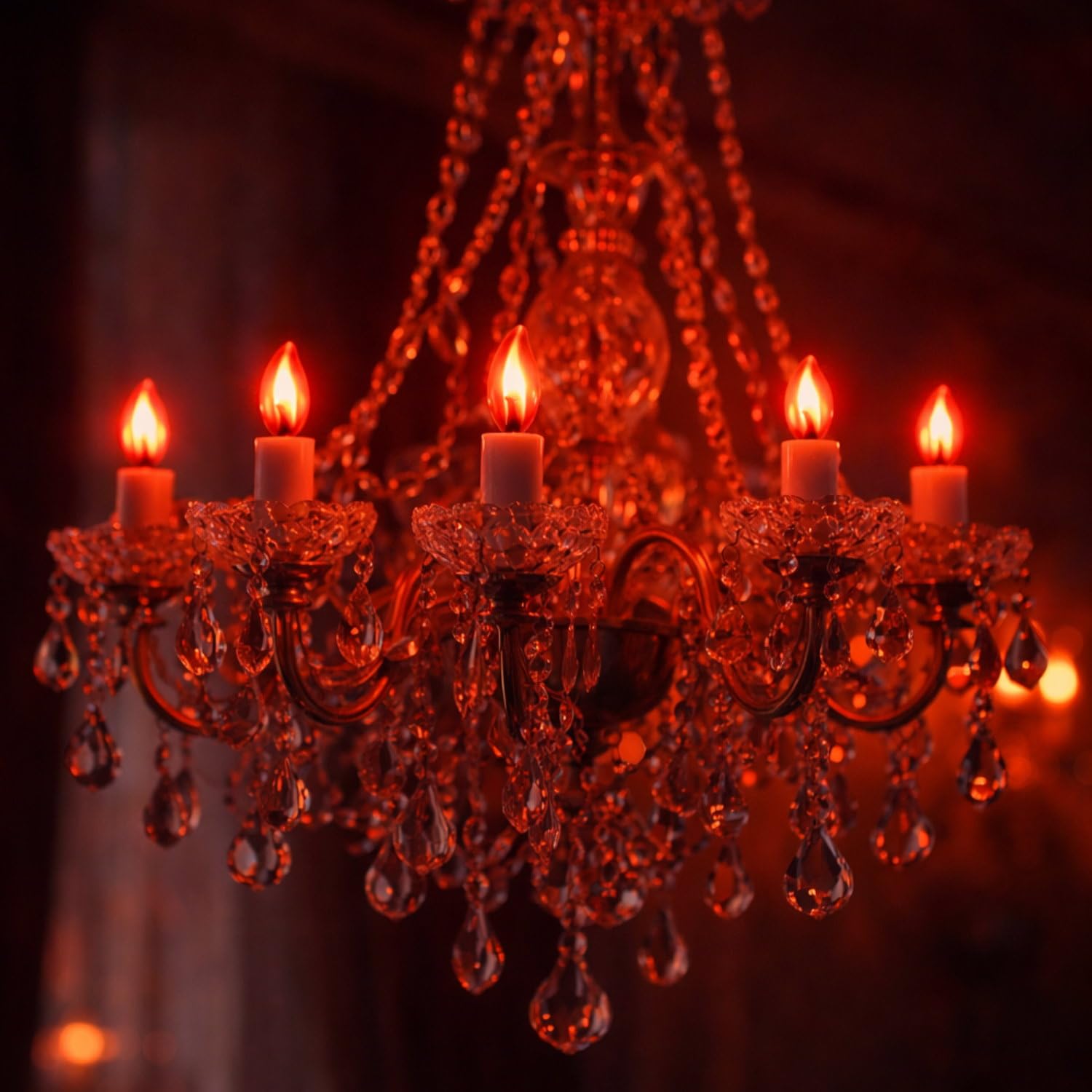 HAVA Confezione da 10 mini candele ambientali dimmerabili E14 3 W, candela tremolante