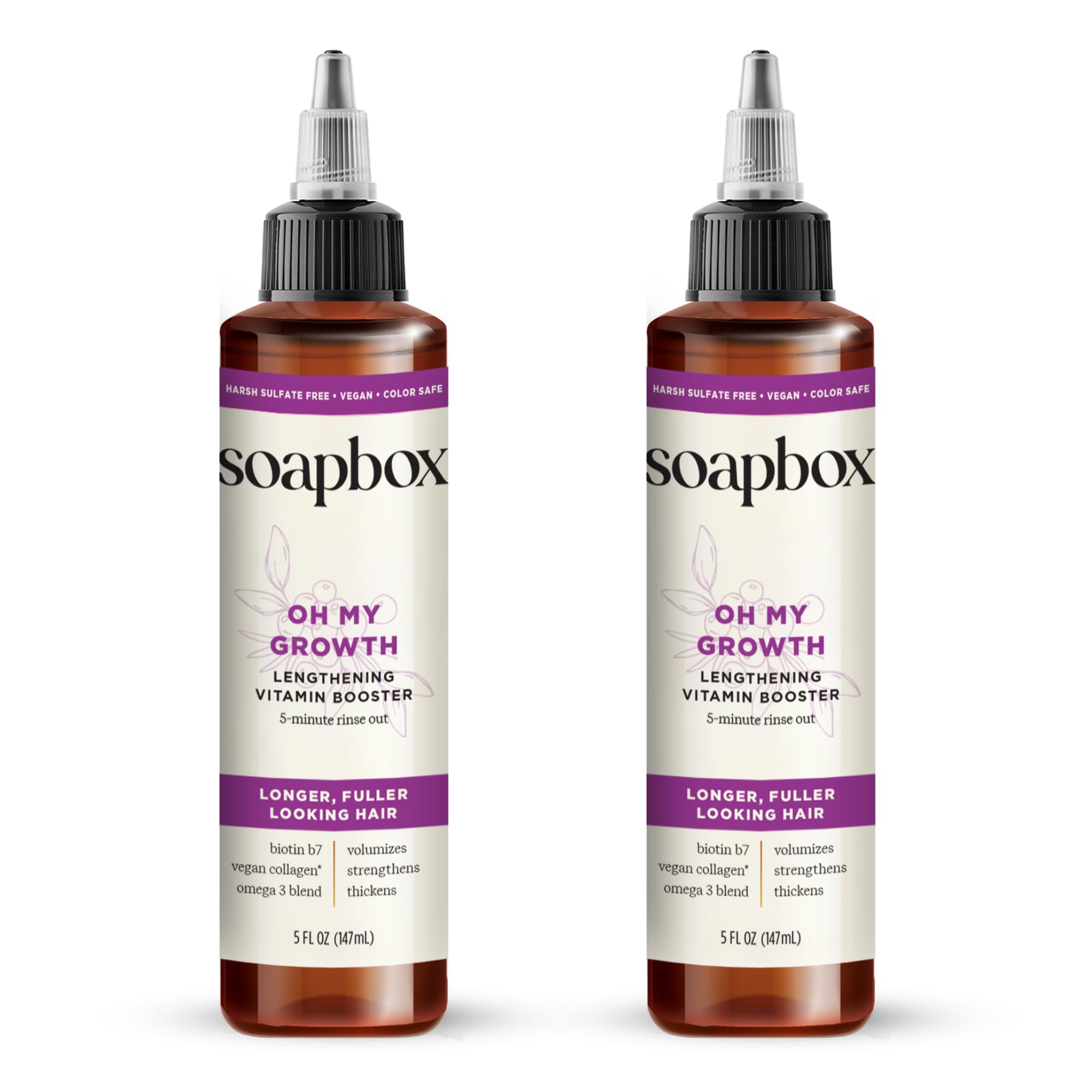Amazon.com : Soapbox Oh My Growth, Lengthening Vitamin Booster