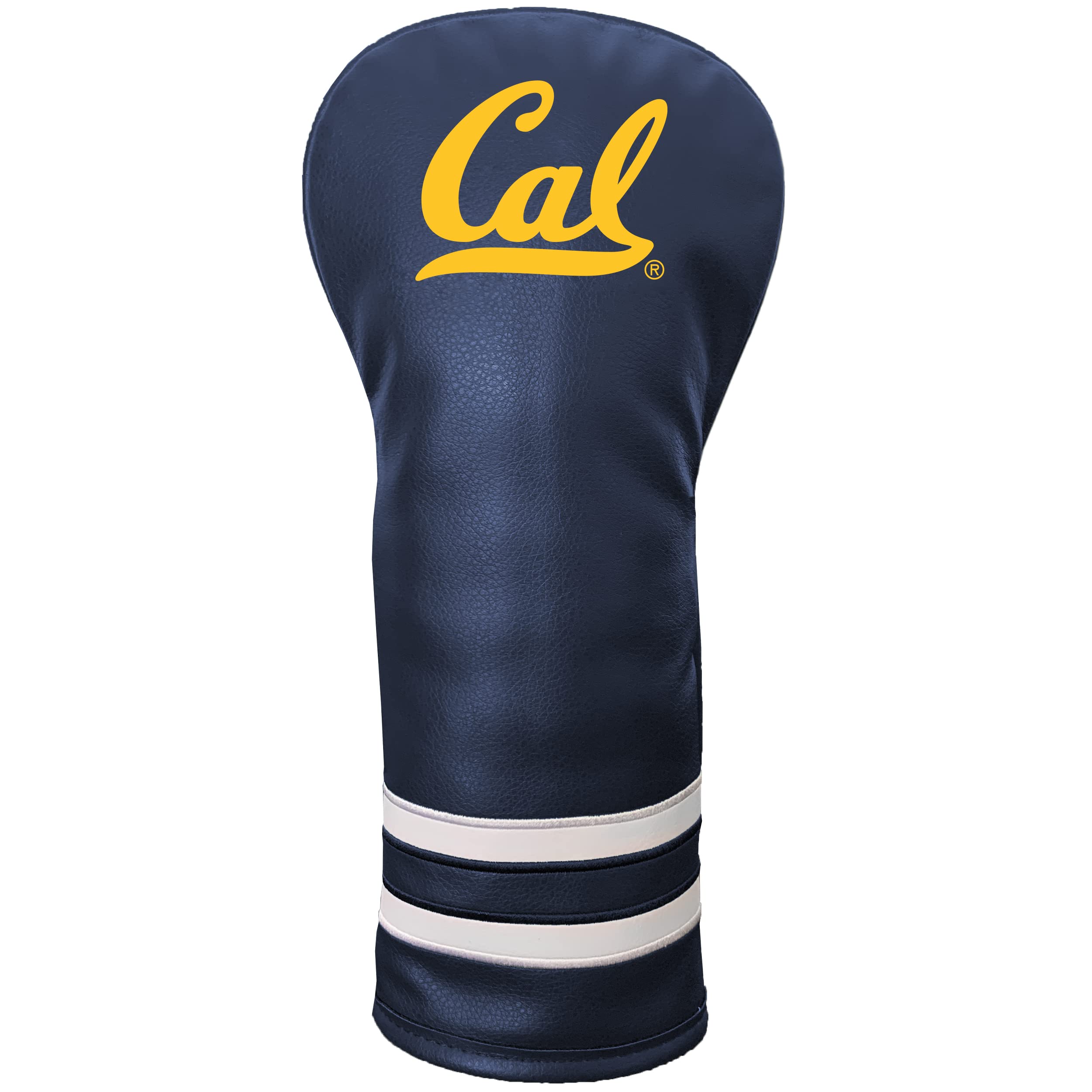 Team Golf NCAA Cal-Berkeley Vintage Fairway Headcover (Color) - Printed Team Golf NCAA Vintage Fairway Headcover (Printed), Fits All Fairway, Hybrid and Utility Clubs