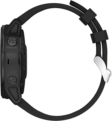 Vista 44 de Correas de reloj Garmin Fenix 6S Pro, Fenix 6S Sapphire Quick Fit 20 correas de repuesto de silicona para reloj Garmin Fenix 5S Plus para mujeres