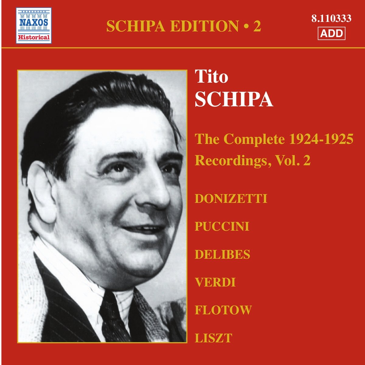 SCHIPA, Tito: Complete Victor Recordings
