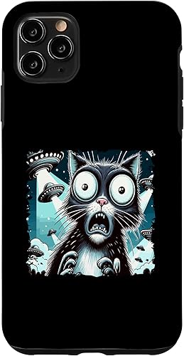 Miniatura 25 de iPhone 13 Pro Max Believe in Ufo - Alien Believer funny cat Case
