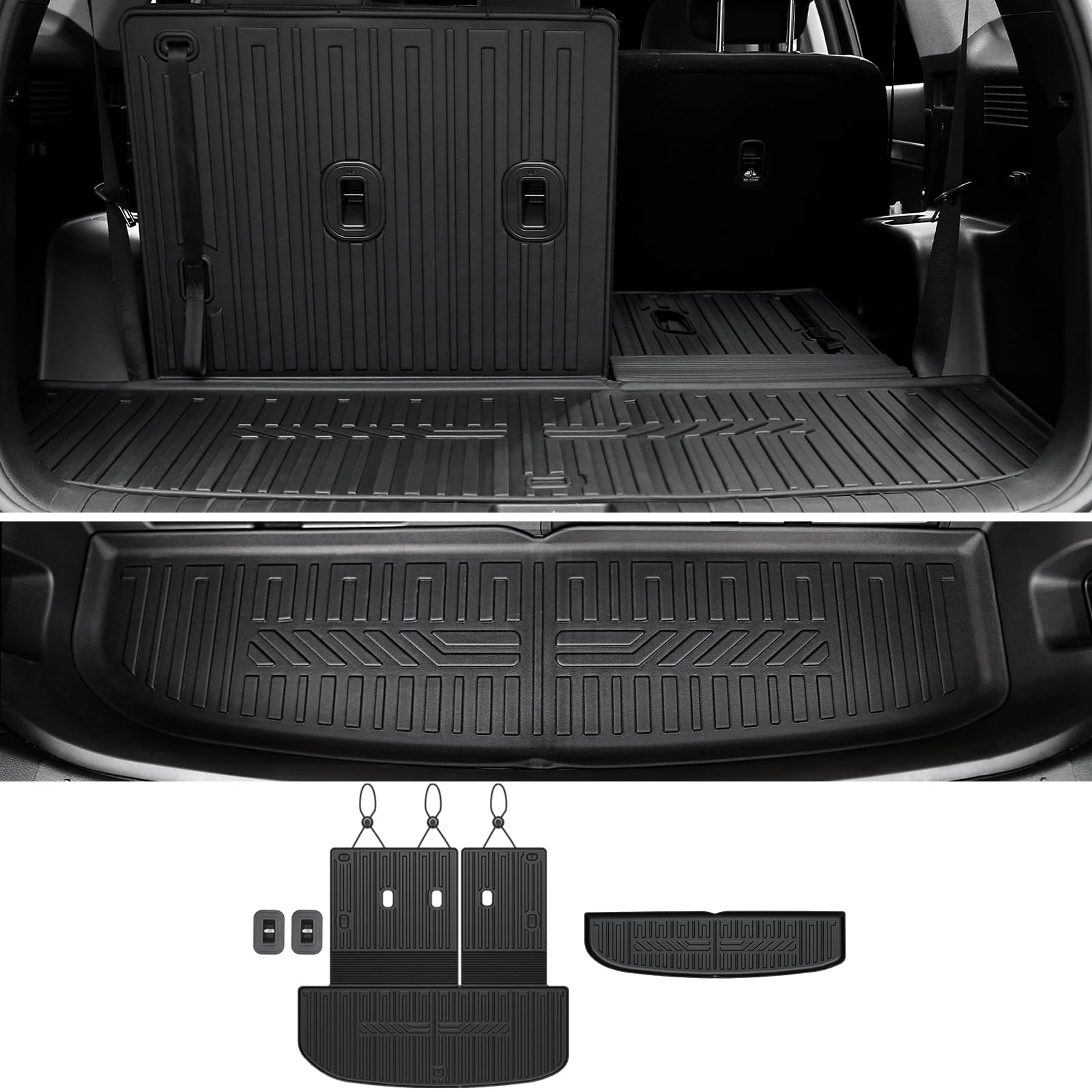 Cargo Mat for Hyundai Palisade 2020-2025 7/8 Seats Accessories