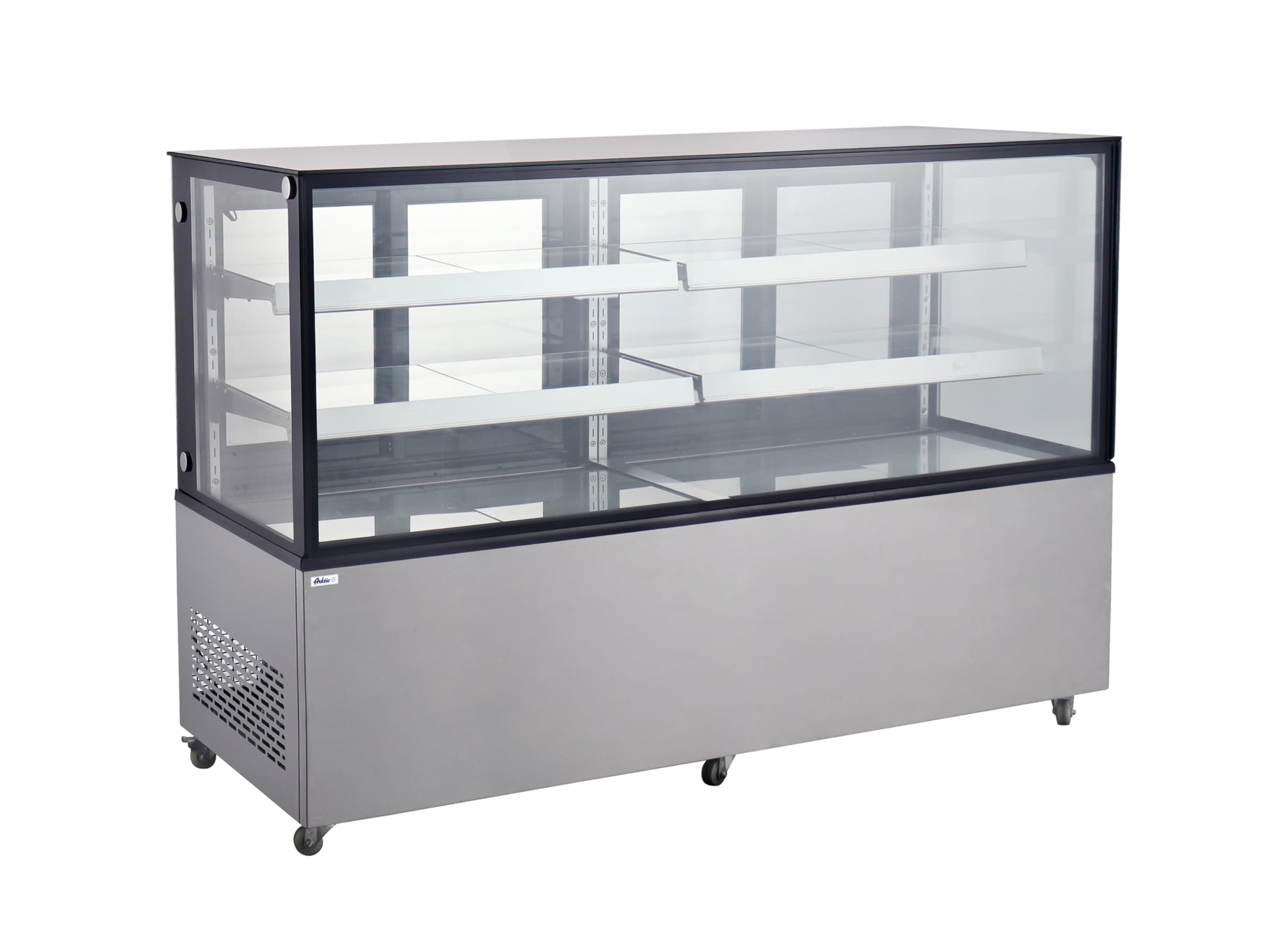 HENDI Vitrinas expositoras refrigeradas con 2 baldas - 610 L - 230V / 500W - 1815x675x(H)1210 mm