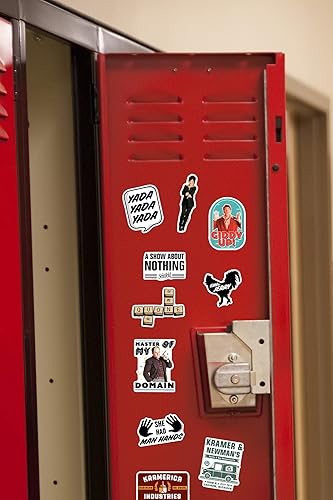 Miniatura 6 de Seinfeld Paquete variado de calcomanías de vinilo grandes de lujo, para laptop, botella de agua, álbumes de recortes, tableta, patineta,