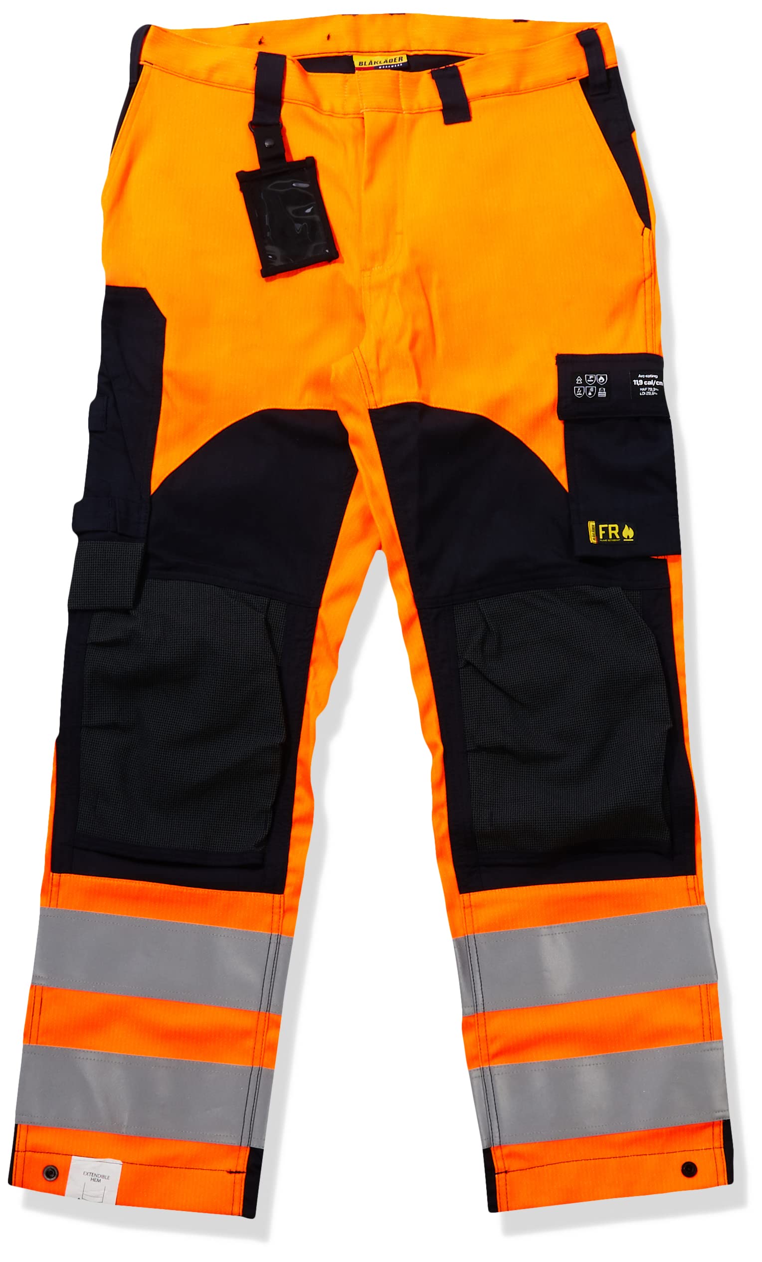 BLÅKLÄDER Multinorm Inhärent Arbeitshose, Gelb, Arbeitskräfte, Männer, Arbeitshose, Hose